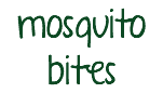mosquito bites