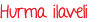 Hurma ilaveli